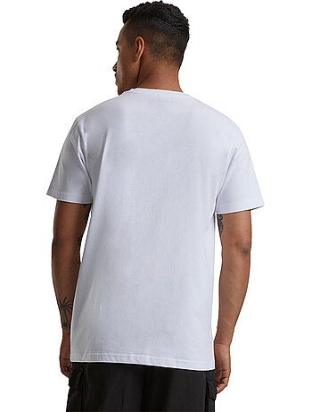 T-shirt motif/style crâne et papillon - mister tee