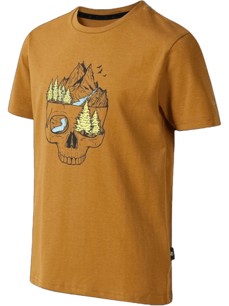 T-shirt motif/style crâne trailblazer - dare 2b Jaune - Kiabi