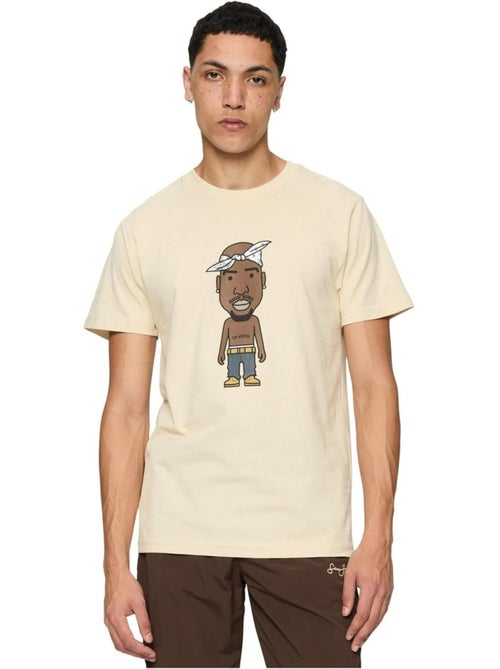 T-shirt motif/style croquis la - mister tee - Kiabi