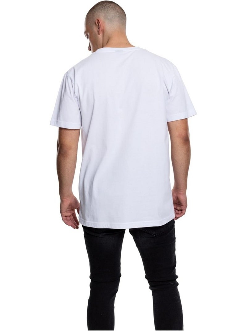 T-shirt motif/style croquis la - mister tee Blanc - Kiabi