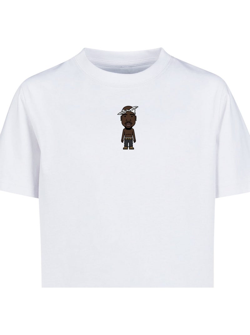 T-shirt motif/style croquis la - mister tee Blanc - Kiabi