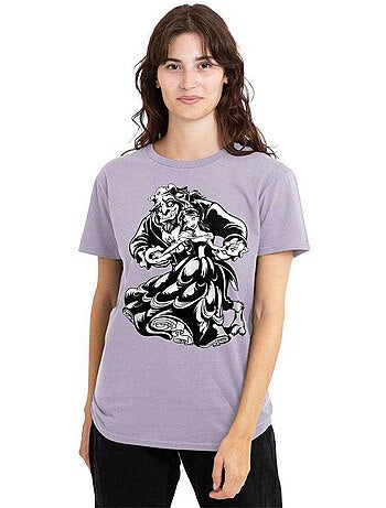 T-shirt motif/style danse - la belle et la bête