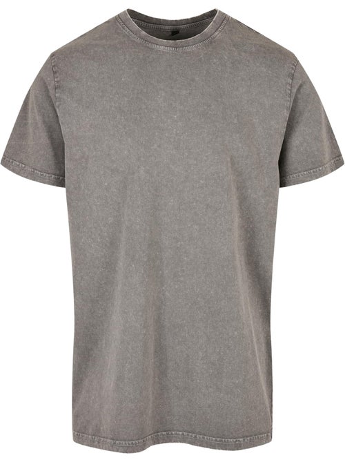 T-shirt motif/style délavé à l'acide - build your brand - Kiabi