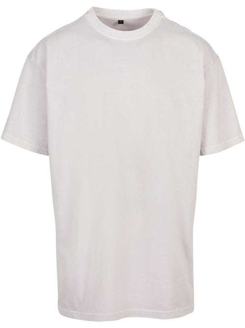 T-shirt motif/style délavé à l'acide - build your brand - Kiabi