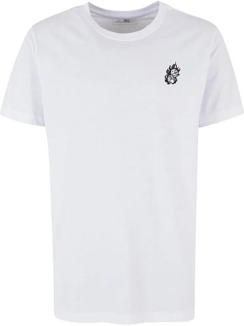 T-shirt motif/style dés en feu - mister tee - Kiabi
