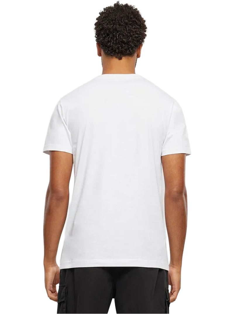 T-shirt motif/style écusson ballin - mister tee Blanc - Kiabi