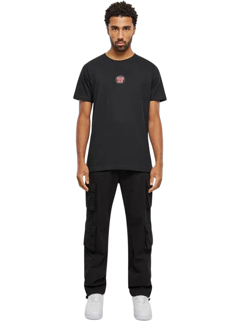 T-shirt motif/style écusson ballin - mister tee Noir - Kiabi