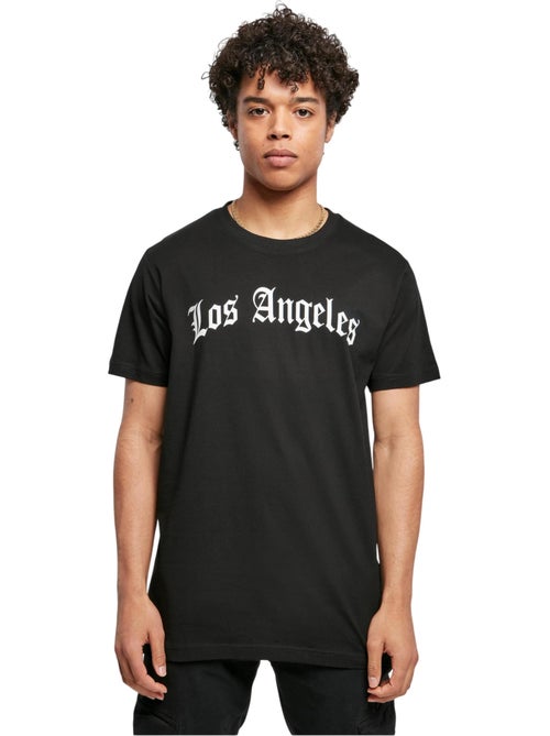T-shirt motif/style écusson los angeles - mister tee - Kiabi