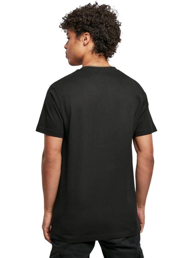T-shirt motif/style écusson los angeles - mister tee Noir - Kiabi