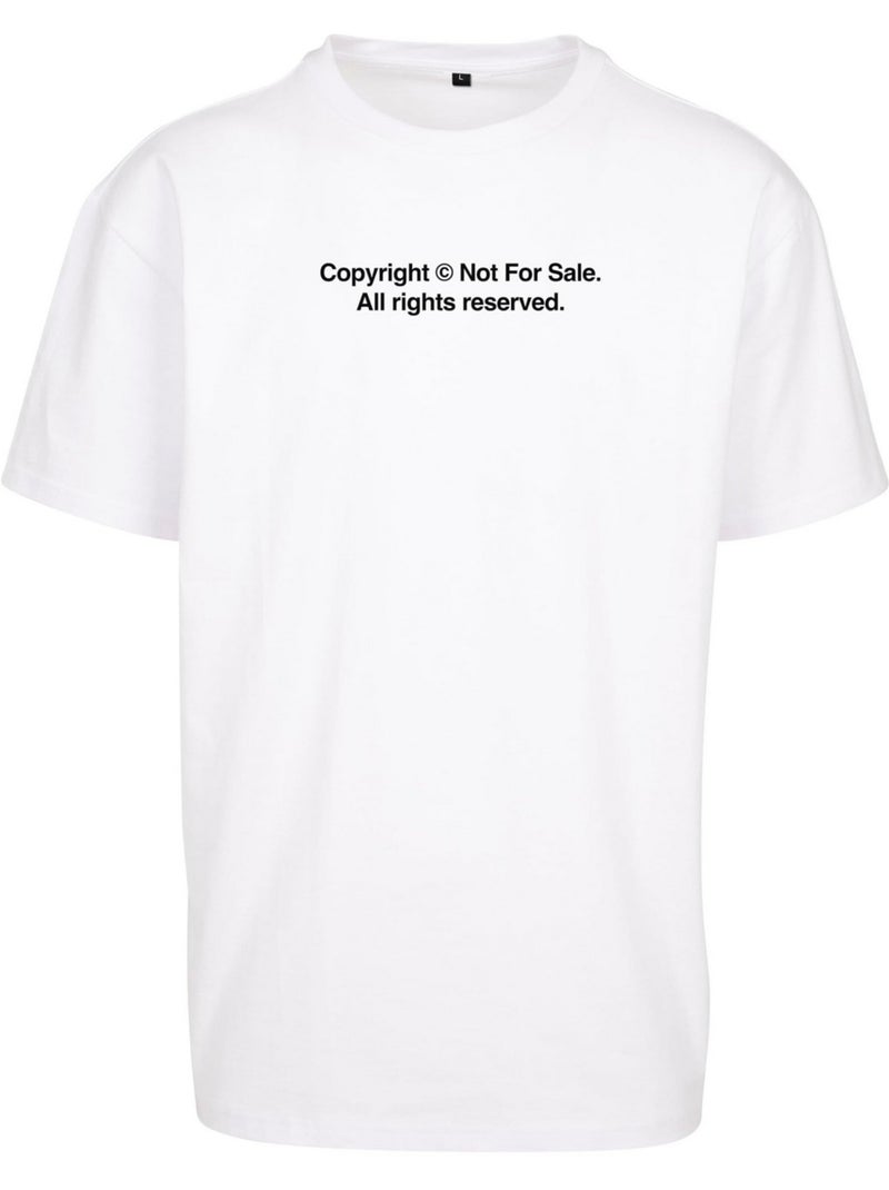 T-shirt motif/style empreinte de doigt - mister tee Blanc - Kiabi