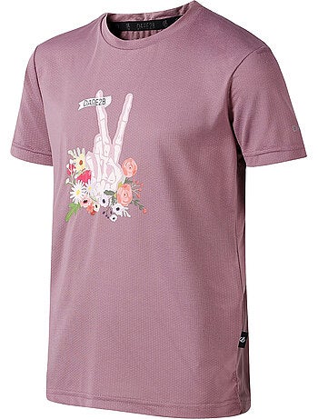 T-shirt motif/style empreinte de main amusing - dare 2b