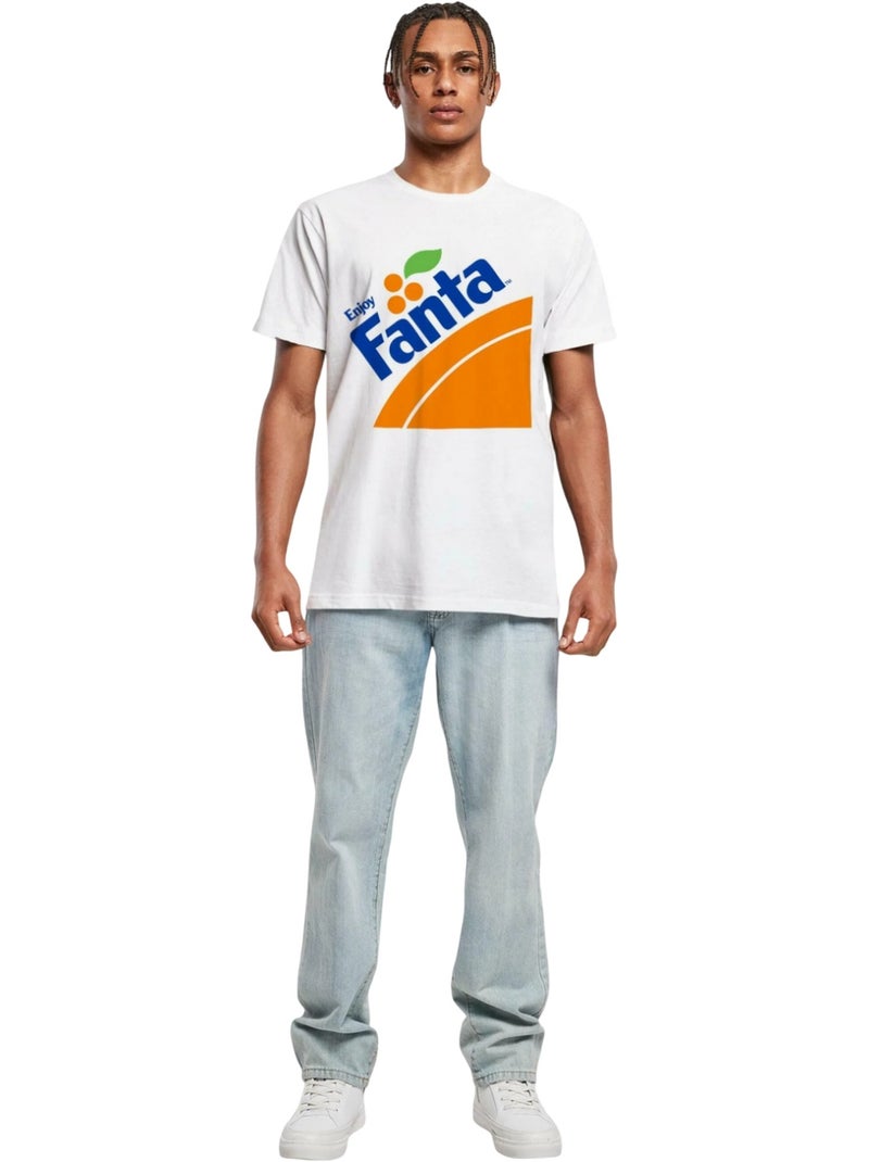 T-shirt motif/style fanta - merchcode Blanc - Kiabi