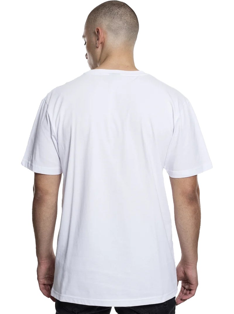 T-shirt motif/style flamant rose - mister tee Blanc - Kiabi