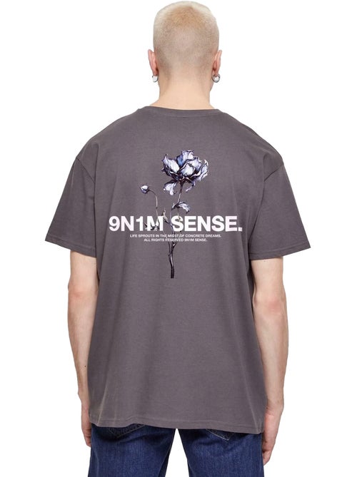 T-shirt motif/style fleur - 9n1m sense - Kiabi