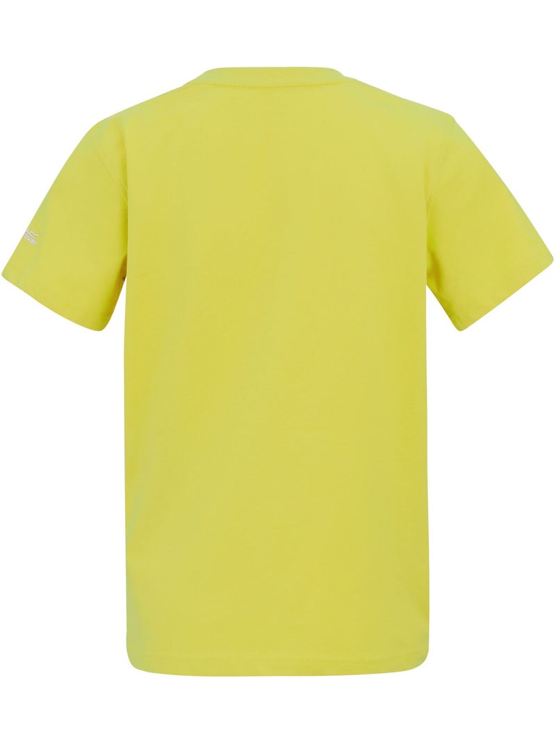 T-shirt motif/style floral bosley - regatta Jaune pâle - Kiabi