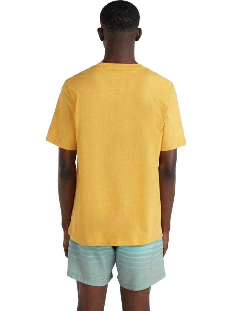 T-shirt motif/style floral mix & match - o´neill Jaune - Kiabi
