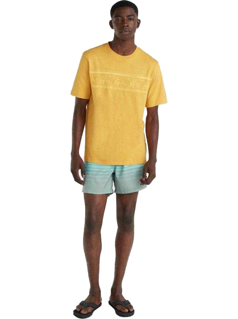 T-shirt motif/style floral mix & match - o´neill Jaune - Kiabi