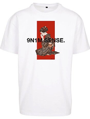 T-shirt motif/style geisha - 9n1m sense