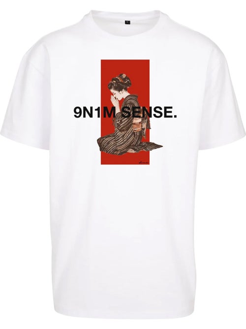 T-shirt motif/style geisha - 9n1m sense - Kiabi