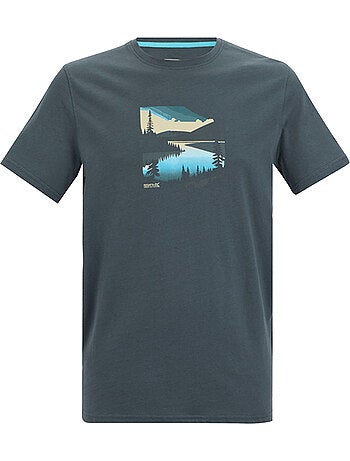 T-shirt motif/style graphique breezed - regatta