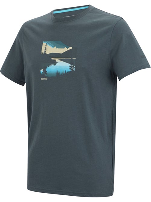 T-shirt motif/style graphique breezed - regatta - Kiabi