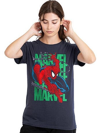 T-shirt motif/style grimpe aux murs - homme araignée (spider-man)