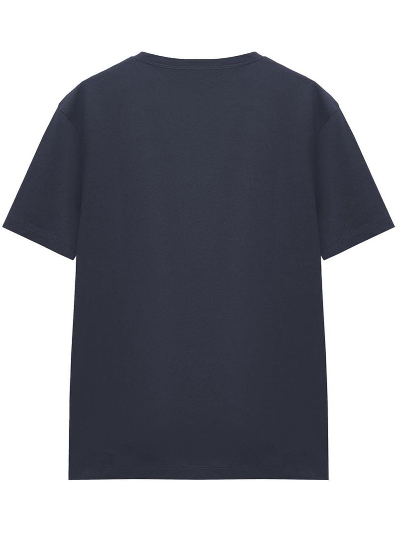 T-shirt motif/style grimpe aux murs - homme araignée (spider-man) Bleu nuit - Kiabi
