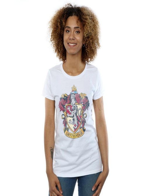 T-shirt motif/style gryffondor - harry potter - Kiabi