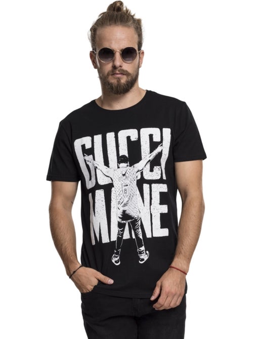 T-shirt motif/style gucci mane guwop stance - merchcode - Kiabi