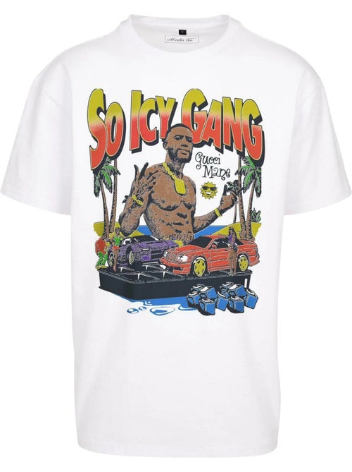 T-shirt motif/style gucci mane so icy - mister tee - Kiabi