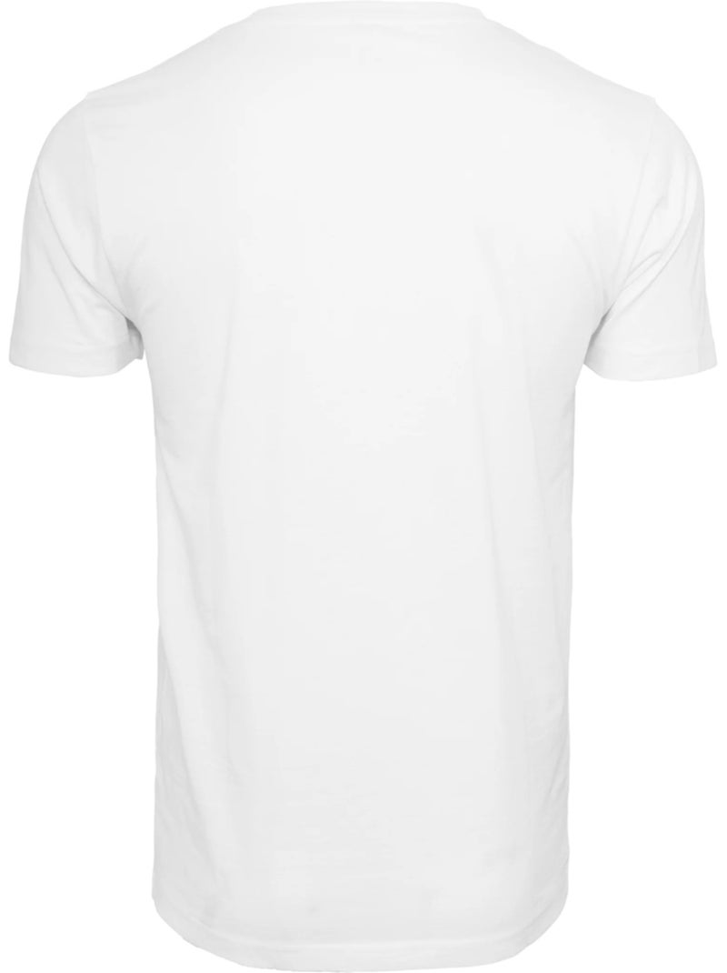 T-shirt motif/style hamburger - mister tee Blanc - Kiabi