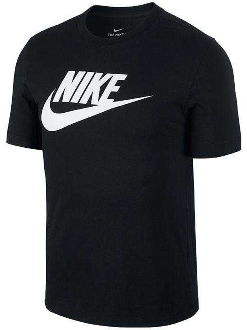 T-shirt motif/style icône nsw - nike Noir - Kiabi