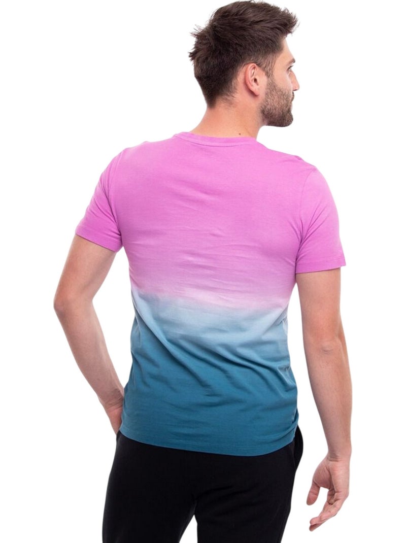 T-shirt motif/style imprimé - 4f Bleu Violet - Kiabi