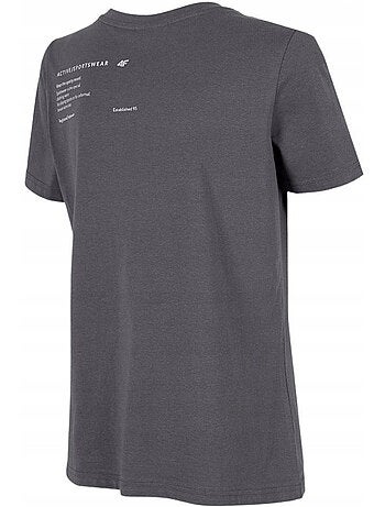 T-shirt motif/style imprimé au dos - 4f