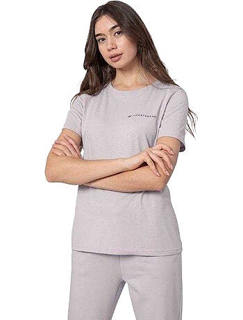 T-shirt motif/style imprimé au dos - 4f