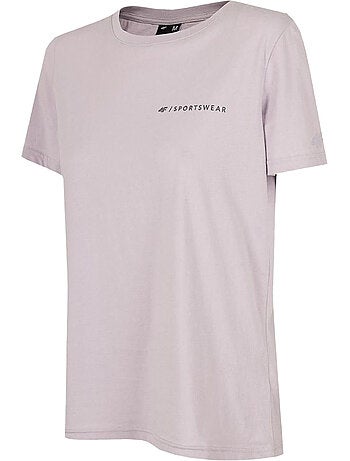 T-shirt motif/style imprimé au dos - 4f