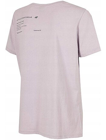 T-shirt motif/style imprimé au dos - 4f