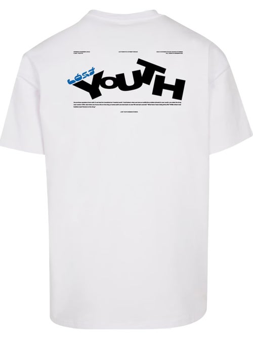 T-shirt motif/style imprimé au dos - lost youth - Kiabi T-shirt motif/style imprimé au dos - lost youth - Kiabi