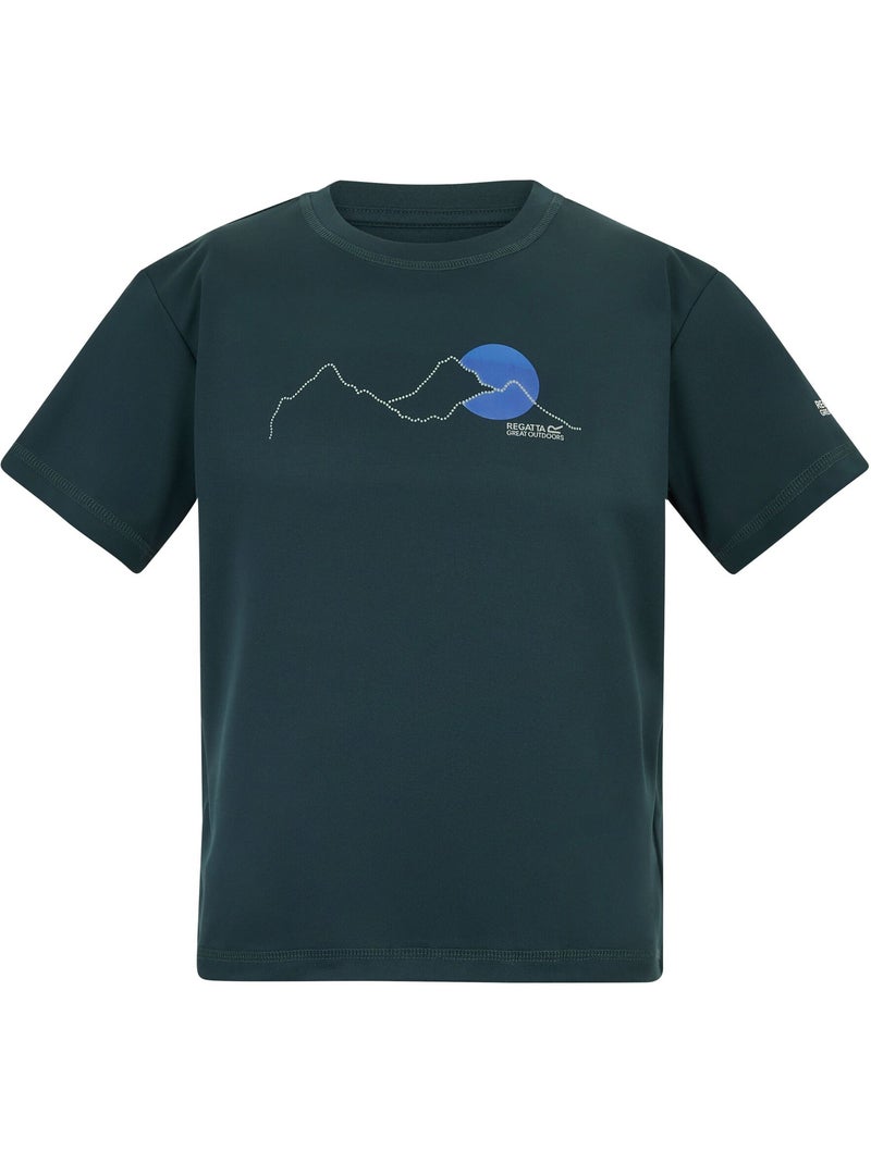 T-shirt motif/style imprimé au dos alvarado - regatta Bleu foncé - Kiabi