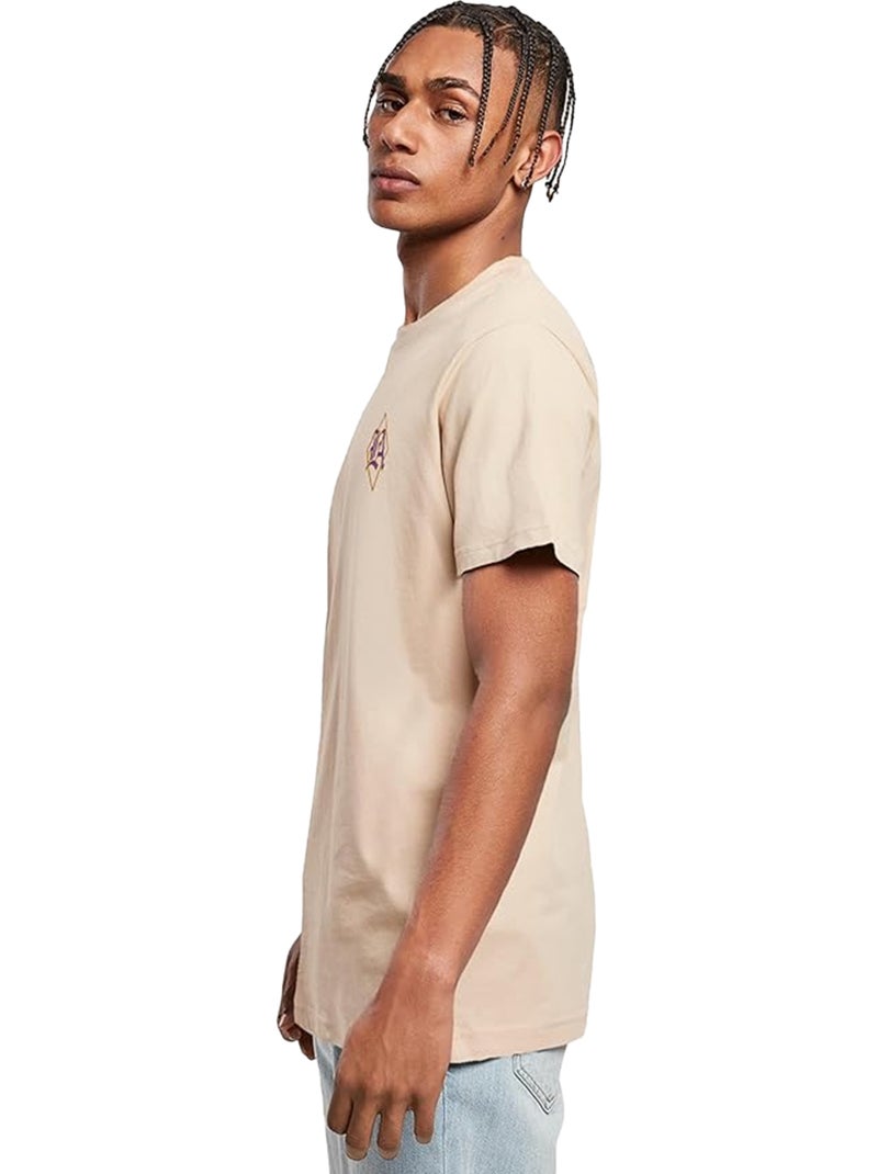 T-shirt motif/style imprimé au dos los angeles city - mister tee Beige - Kiabi