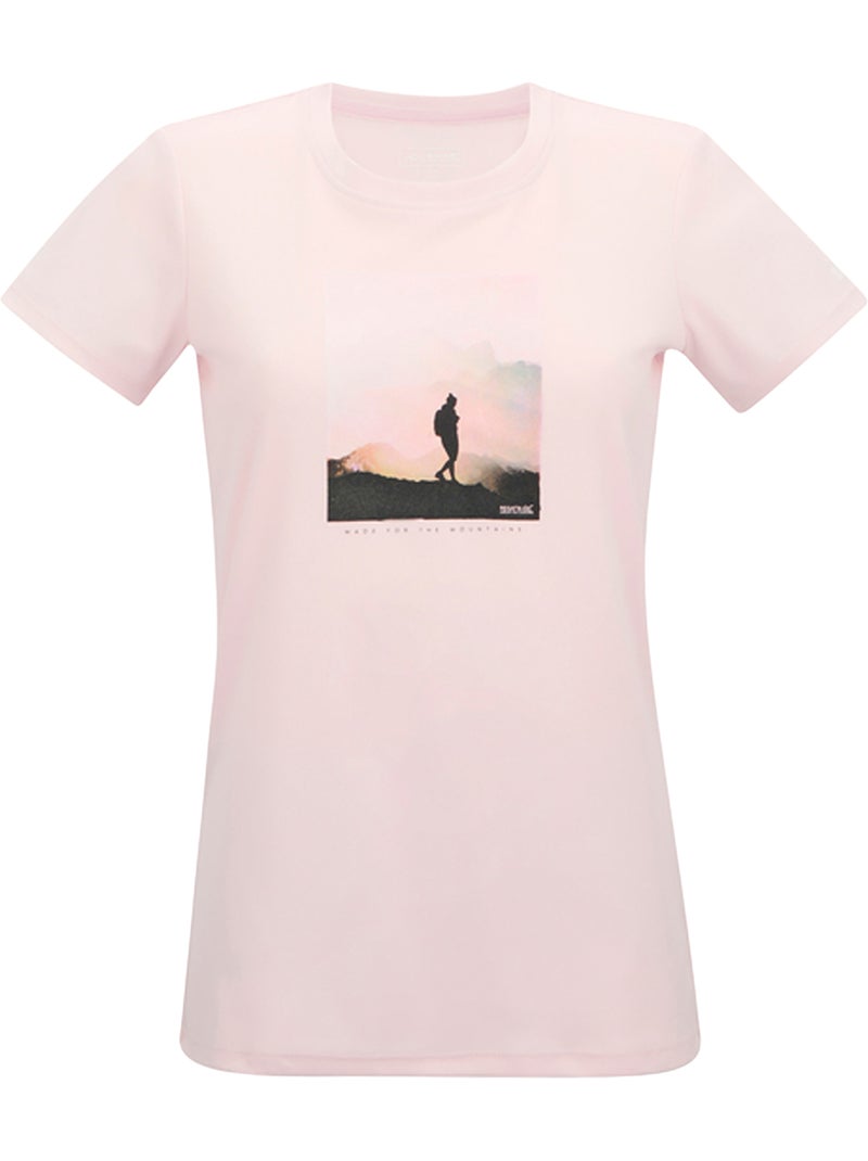 T-shirt motif/style imprimé aventure fingal - regatta Rose - Kiabi