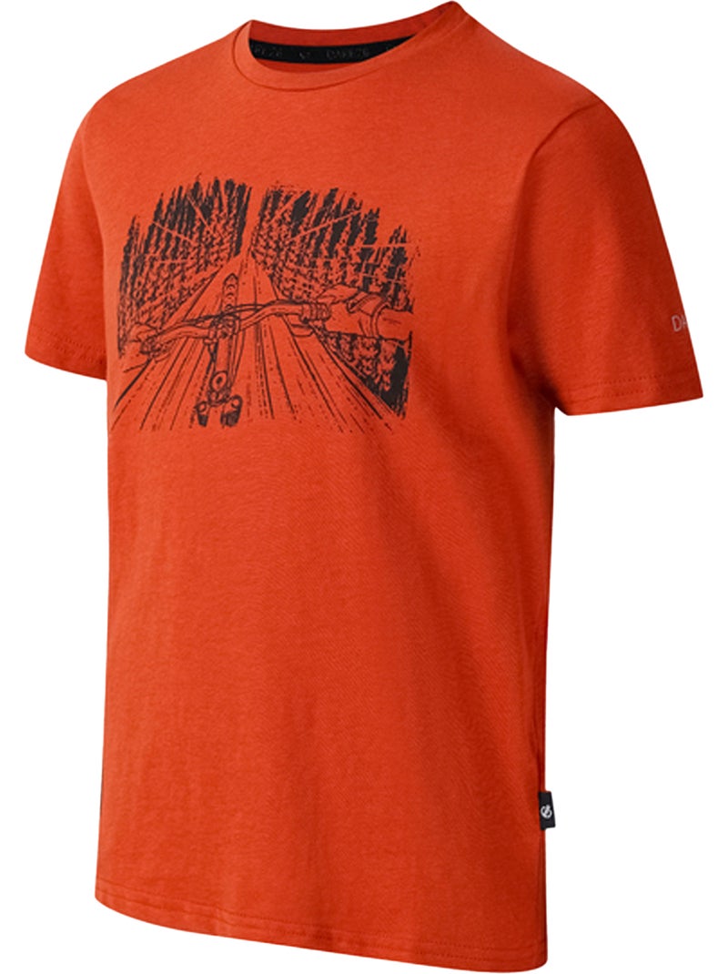 T-shirt motif/style imprimé nature trailblazer - dare 2b Orange - Kiabi