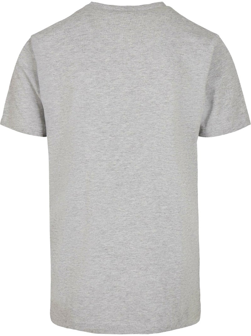 T-shirt motif/style imprimé walk in the dark - mister tee Gris chiné - Kiabi