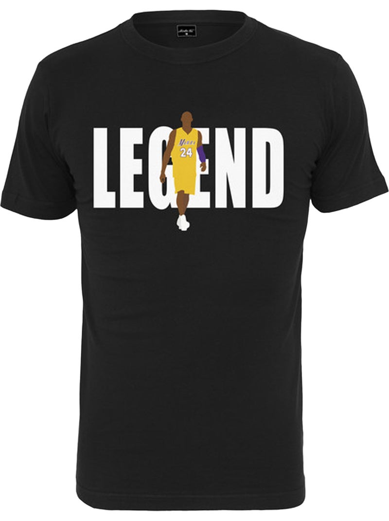 T-shirt motif/style joueur de basket - mister tee Noir - Kiabi