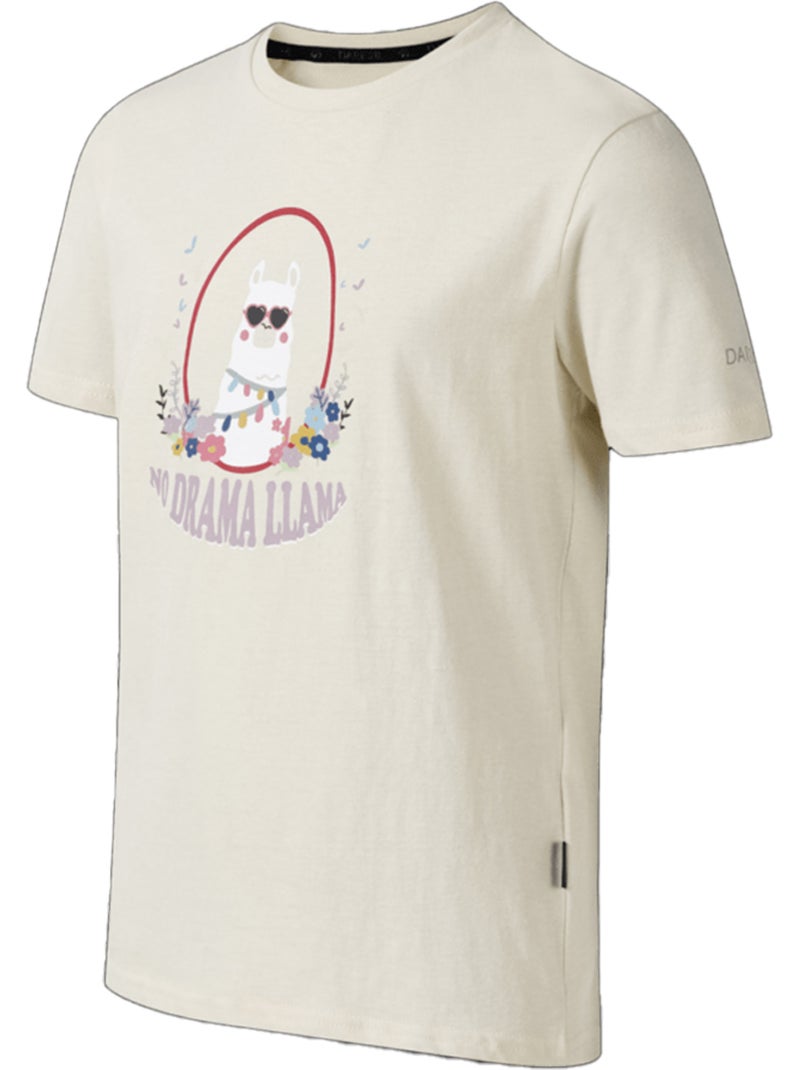 T-shirt motif/style lama trailblazer - dare 2b Ivoire - Kiabi