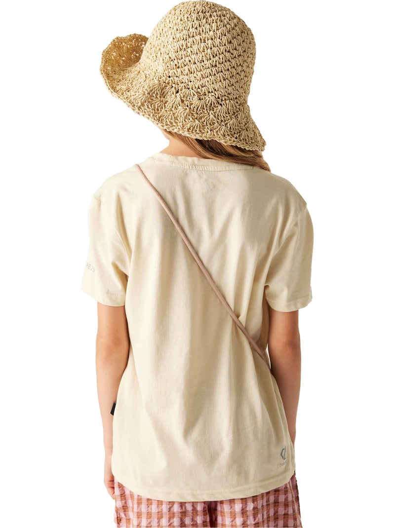 T-shirt motif/style lama trailblazer - dare 2b Ivoire - Kiabi