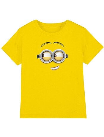 T-shirt motif/style les cheeky face - minions