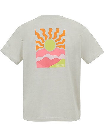 T-shirt motif/style lever du soleil aria - regatta