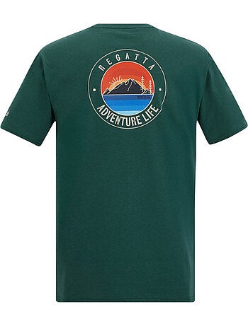 T-shirt motif/style lever du soleil cline - regatta