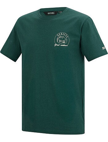 T-shirt motif/style lever du soleil cline - regatta